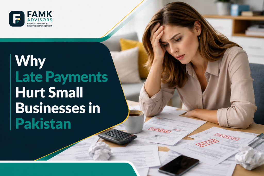 Why late payments hurt small businesses in Pakistan and how accounts receivable management improves cash flow