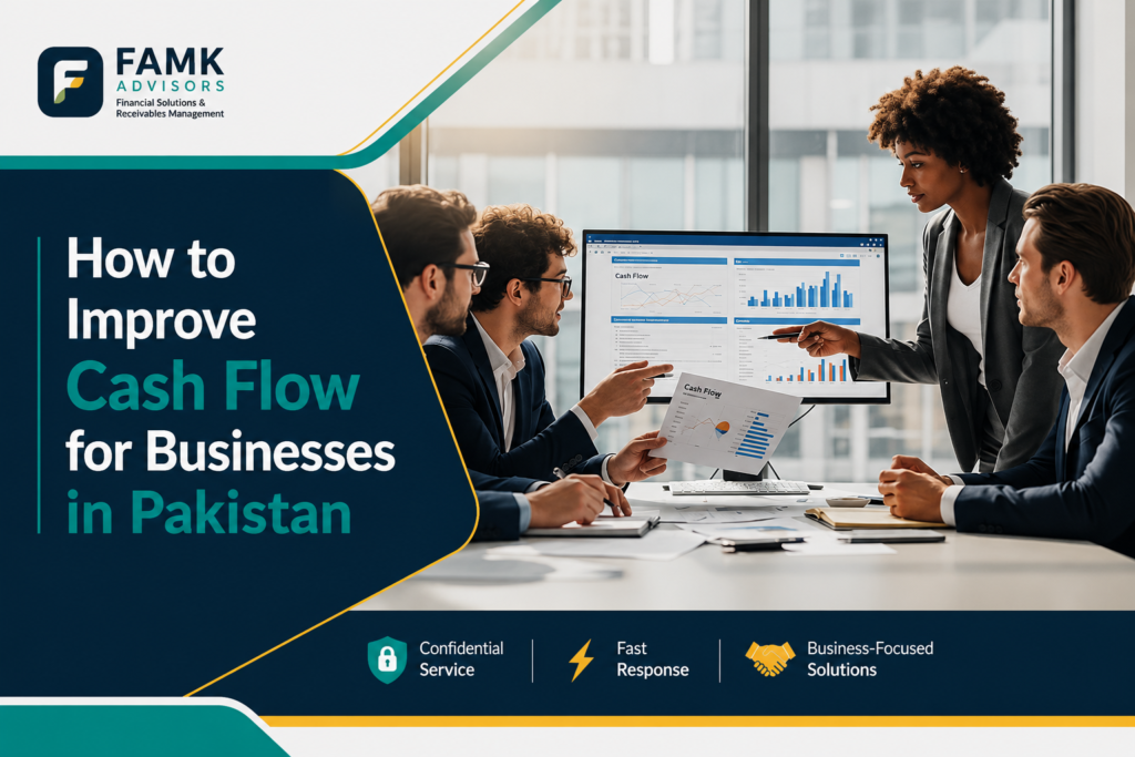 How to improve cash flow for businesses in Pakistan with accounts receivable management