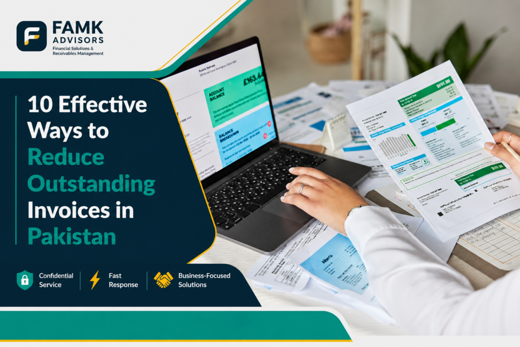 10 effective ways to reduce outstanding invoices in Pakistan with accounts receivable management