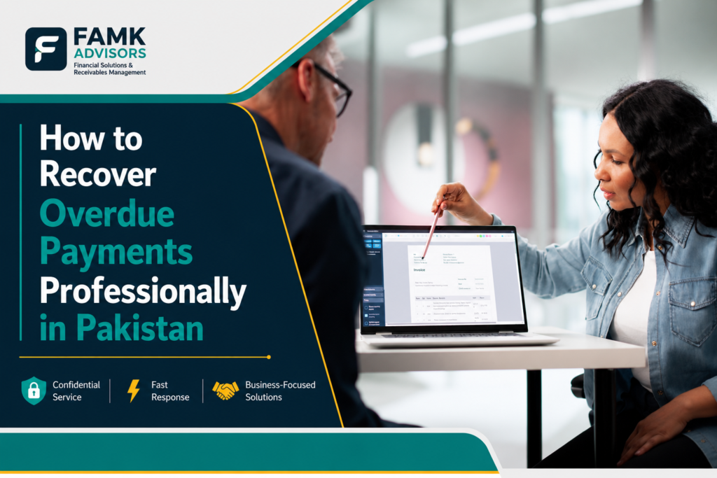 How to recover overdue payments professionally in Pakistan with accounts receivable management